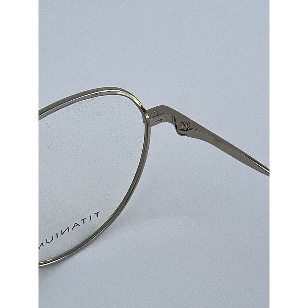 COACH Titanium HC5180TD Shiny Light Gold / Black Lightweight Frames 53 18 145 NW - Picture 9 of 16